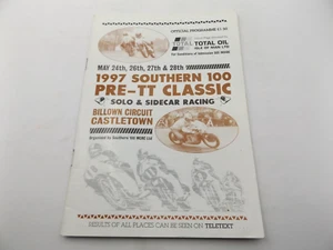 1997 BILLOWN PROGRAMME - SOUTHERN 100 PRE-TT CLASSIC - ISLE OF MAN - Picture 1 of 1