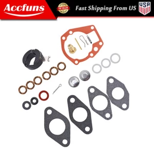 Carburetor Kit & Float For Johnson Evinrude 1.5 2 3 4 5 5.5 6 HP 439071 18-7043 - Foto 1 di 8