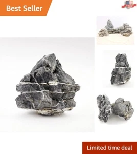 Aquascaping Smoky Mountain Stone 18 lb Kit - Stunning Aquarium Rock Collection - Picture 1 of 10