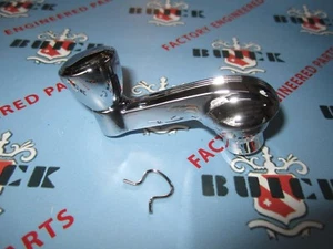 1939-1958 Buick Vent Window Crank Handle with Chrome Knob | Winder OEM #4115746 - Picture 1 of 4