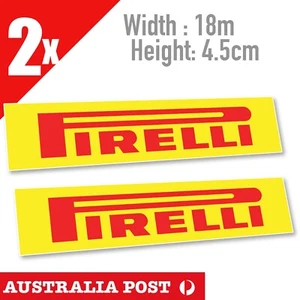 PIRELLI Banner , Pirelli Logo Banner Stickers - Picture 1 of 4