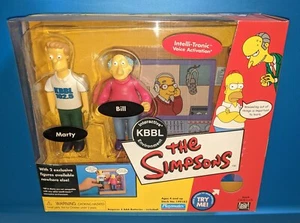 The Simpsons WOS KBBL Marty & Bill Interaktive Umgebung Playmates MIB - Bild 1 von 2