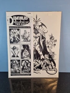 Demonlust Eclipse Of The Soul Portfolio Set One- By Michael Rasel 1994 USA New - Picture 1 of 24