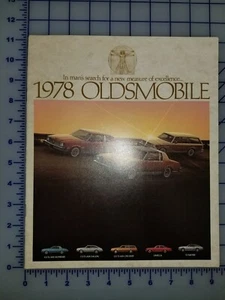 1978 Oldsmobile Brochure 28pg Starfire Omega Cutlass Supreme Salon - Picture 1 of 1