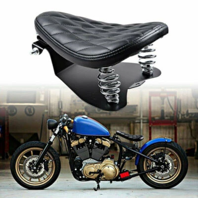 Asiento individual con muelle bobber con sillín base para Yamaha V-Star 250 650 950 1100 1300 Foto 1 de 4