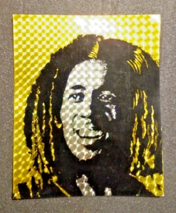 BOB MARLEY STICKER /Adesivo/Prismatic/Wailers/Reggae/Dub/Ska/ULTRA RARE 1989 - Imagen 1 de 1