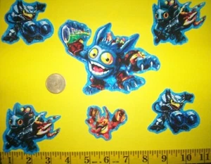 New Skylander's Iron-ons Fabric Appliques Iron-ons - Picture 1 of 1