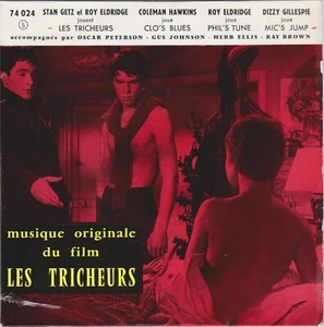 BOF LES TRICHEURS STAN GETZ ROY ELDRIDGE COLEMAN HAWKINS DIZZY GILLESPIE EP OST - Imagen 1 de 1