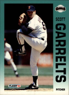 1992 Fleer #636 Scott Garrelts - NM - Image 1 of 2