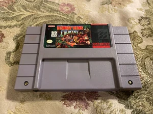 Donkey Kong Country (Super Nintendo Entertainment System, 1994) SNES Authentic ! - Picture 1 of 3