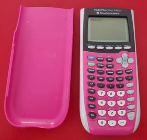 Calculadora gráfica Texas Instruments TI-84 Plus Silver Edition: funcionando, rosa - Imagen 1 de 5