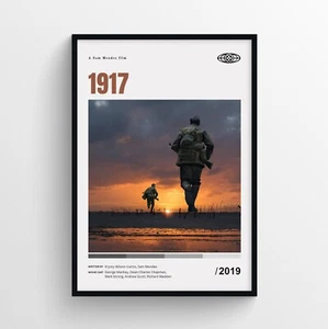 1917 Movie Poster Print, Wall Art - Unframed - Picture 1 of 3