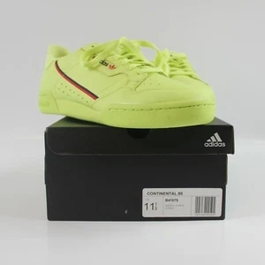 Adidas Continental 80’s Shoes Frozen Yellow Calabasas B41675 Men’s Size 11.5 New - Picture 1 of 11