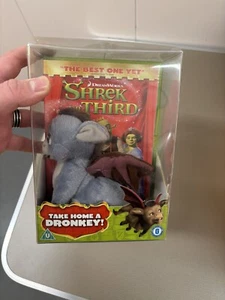 Shrek The Third - DVD With Dronkey Toy! - Picture 1 of 10