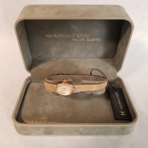 Hamilton Ladies Watch 10K GF Top - 876079 - NOS  Different Case - Manual Wind - Picture 1 of 8