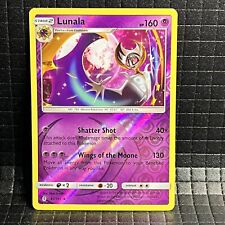 Lunala #61/145 Guardians Rising Pokemon Reverse Holo Rare Card