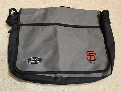 San Francisco Giants See's Candies Messenger Bag SGA 4/28/12 Cover