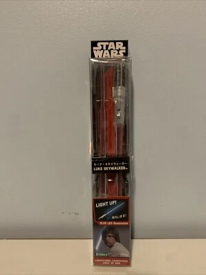 Kotobukiya Star Wars Luke Skywalker AZUL LED acender sabre de luz pauzinhos novo - Imagem 1 de 4
