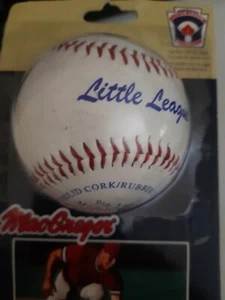 MacGregor Little League 9 Inch, 5 oz Synthetic Leather Cover Baseball NEW - Picture 1 of 2