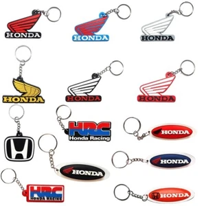 K12 Honda Portachiavi Portachiavi Gomma Portachiavi Auto Moto Regalo Ciondolo Metallo - Foto 1 di 28