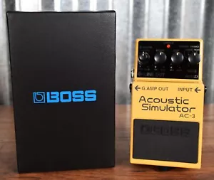 Boss AC-3 Acoustic Simulator Guitar Effect Pedal - Picture 1 of 4