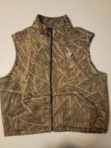Mack's Prairie Wings Vest Vintage Y2k Hunting Camo XXL 2-XL Arkansas Duck Rare - Picture 1 of 5