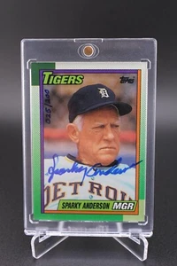 2002 Topps Hall of Fame Vintage Buyback AutoProofs /200 SPARKY ANDERSON - Picture 1 of 2