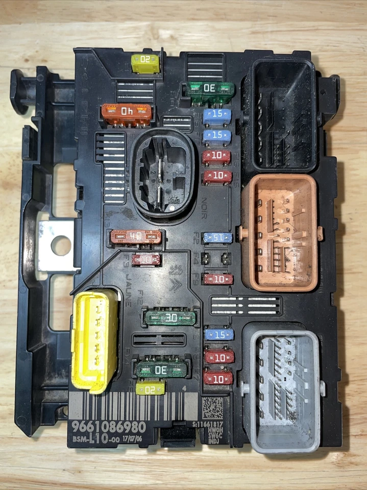 BSM L10 9661086980 207 PSA PEUGEOT CITROEN UPC BSI UCH - Image 1 of 1