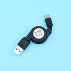 Data Sync Cable Retractable Phone Charger Cord Usb Portable