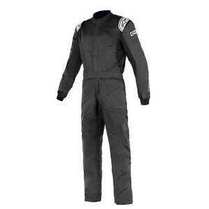 Alpinestars Knoxville V2 Auto Racing Suit | Size 52 Small+ | Black/White | SFI 