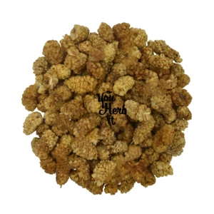 Organique Séché Blanc Mûres 300g-2kg - Morus Alba - Foto 1 di 3