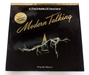 MODERN TALKING IN THE MIDDLE OF NOWHERE THE 4th ALBUM 1986 Hansa EU LP vinyl - Picture 1 of 6