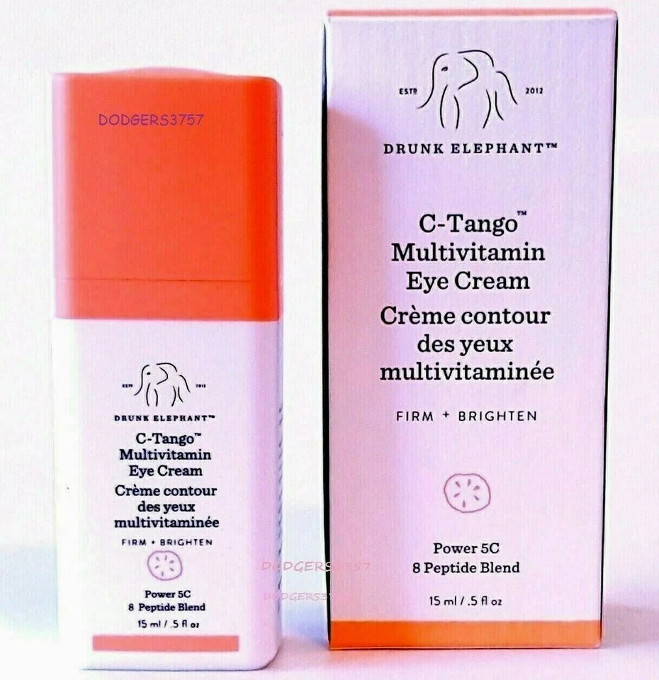 Drunk Elephant C-Tango 多种维生素眼霜 0.5 盎司正装! 全新带盒!  — 第 1/1 张图片