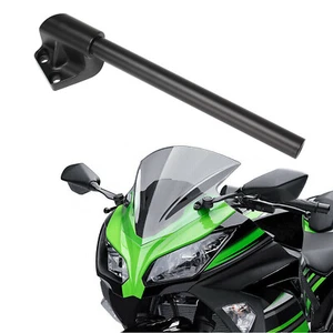 R Split Handlebar Handle Bar For KAWASAKI Ninja 300 300R 250 250R EX250 NEW - Foto 1 di 8