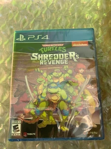 Sealed Teenage Mutant Ninja Turtles Shredder's Revenge PS4 Limited Run Games - Picture 1 of 4