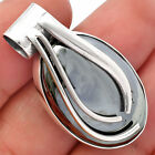 Natural Silicon 925 Sterling Silver Pendant Jewelry P-1252