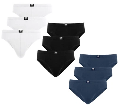 Ceceba 3er Pack Herren Slip  100% Baumwolle in 3 Farben  8 9 10 12 14 16 18 WoW - Bild 1 von 4