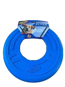 Nerf Dog | 10" Blue Tire Flyer ~ Dog Toy - Picture 1 of 5