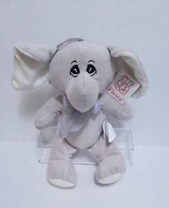 Fiesta Neu mit Etikett 12 Zoll 2018 grauer Elefant graue Fliege weiches Plüschtier Stofftier Spielzeug  - Bild 1 von 6