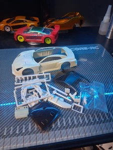 Kyosho Mini-Z Nissan GTR Supergt 2008 Body Set White - Picture 1 of 9