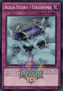 1st ed Aqua Story - Urashima super rare DRL2-EN045 Yugioh - Picture 1 of 1