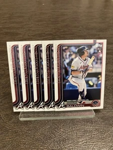 2025 Topps Update Drake Baldwin Rookie RC Debut 5-Card Player Lot #US113 Braves - Bild 1 von 2