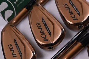 Cobra King Forged Tec Copper Irons / 5-PW+GW / Regular Flex KBS $-Taper Lite - Picture 1 of 7