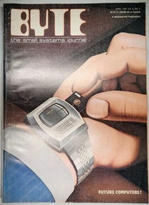 Rare April 1981 Byte Magazine "Future Computers," First Smartwatch Concept VG-EX - Bild 1 von 6