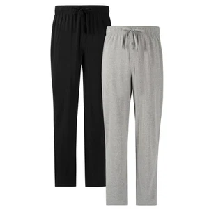 Fruit of the Loom Men's and Big Men's 2-pack Jersey Knit Sleep Pant sz. M - Picture 1 of 15