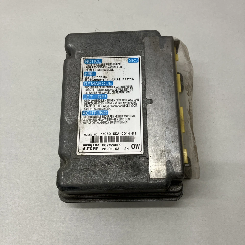 Bag Control Module Fits 03 ACCORD 77960SDAC01 77960-SDA-C014-M1 77960SDAC014M1 - Image 1 of 1