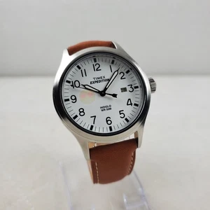 OROLOGIO UOMO TIMEX EXPEDITION SCOUT INDIGLO LOVER EMOJI BIANCO OPACO/MARRONE  - Foto 1 di 10