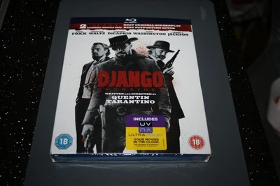 Django Unchained (Blu-ray, 2013) Brand New. Cert 18. + Slip Cover. - Image 1 of 2