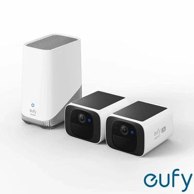 eufy SoloCam S220 2-Cam Kit with HomeBase S380 - No Monthly Fee - Image 1 of 4