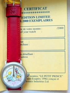 Juego Completo Reloj El Principito Cuero Sin Usar Limitado a 2000 Unidades - Imagen 1 de 4